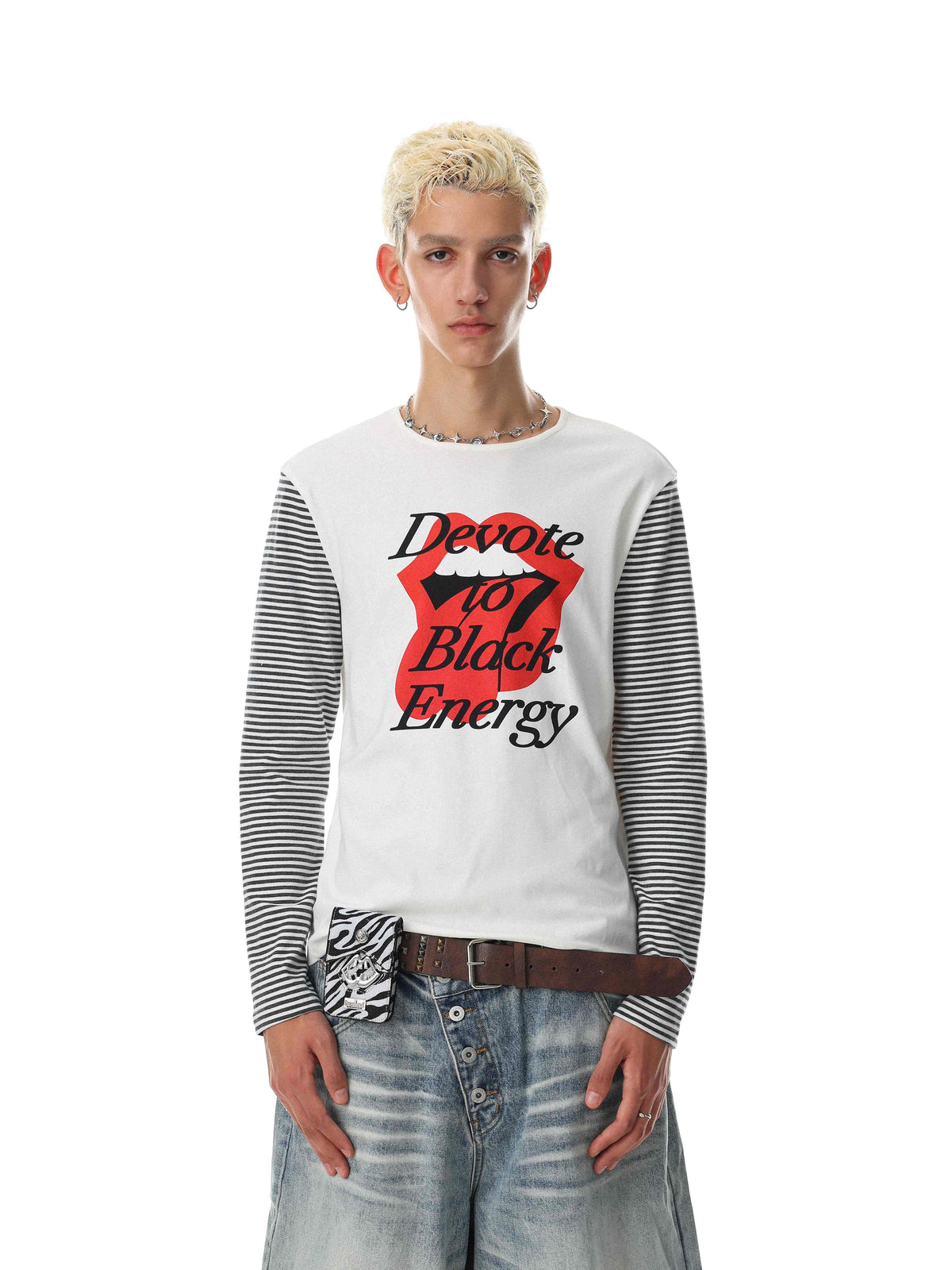 Madxmarx Devote to Black Energy Long Sleeve T-Shirt