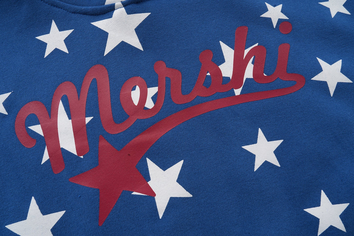 Madxmarx Star Pattern Hoodie