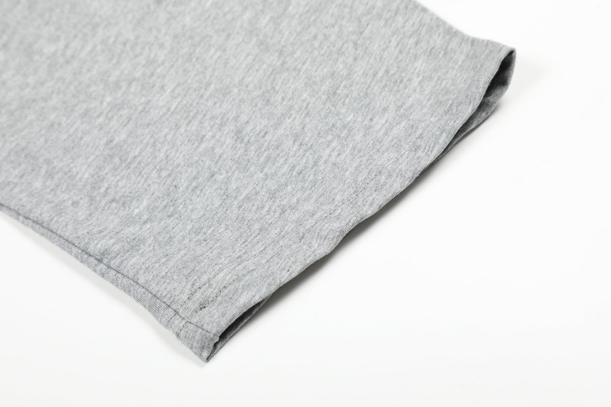 Madxmarx Graphic Henley Long Sleeve Tee