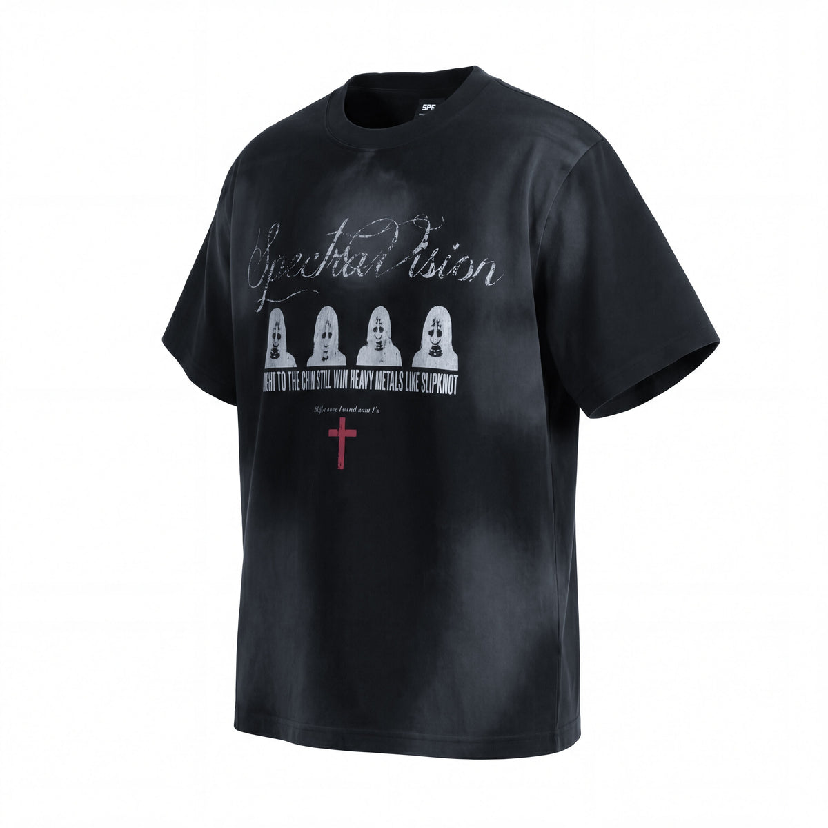 Madxmarx “Spectra Vision Distressed Graphic Tee”