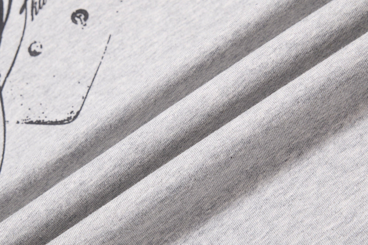Madxmarx Star Hardware Graphic Polo Long Sleeve