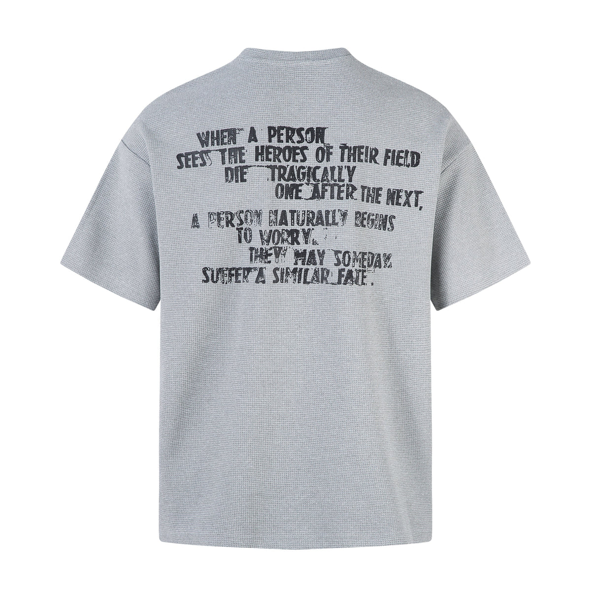 Madxmarx Zip Neck Graphic Tee