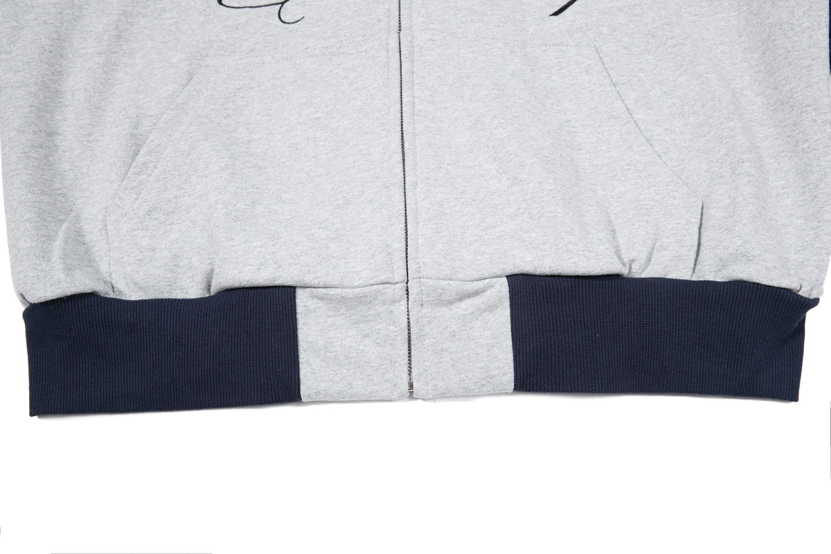 Madxmarx Pegasus Script Zip-Up Hoodie