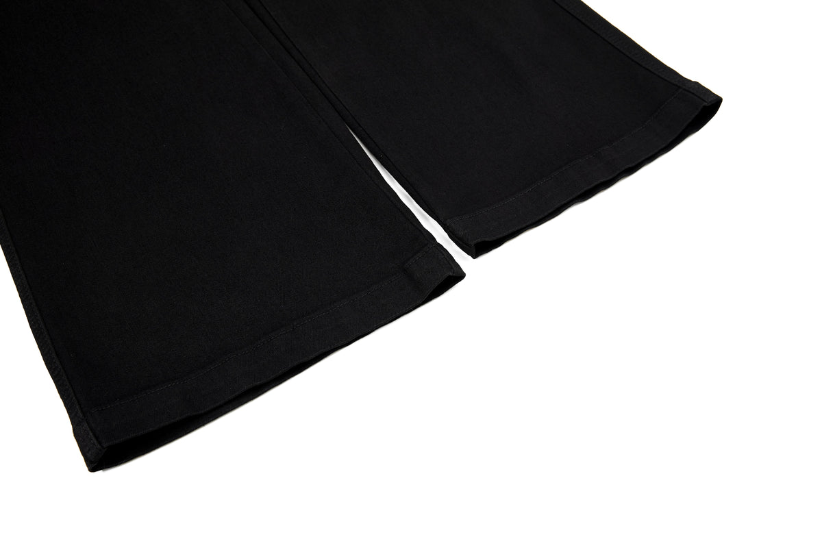 Pantalon évasé à détails zippés Madxmarx
