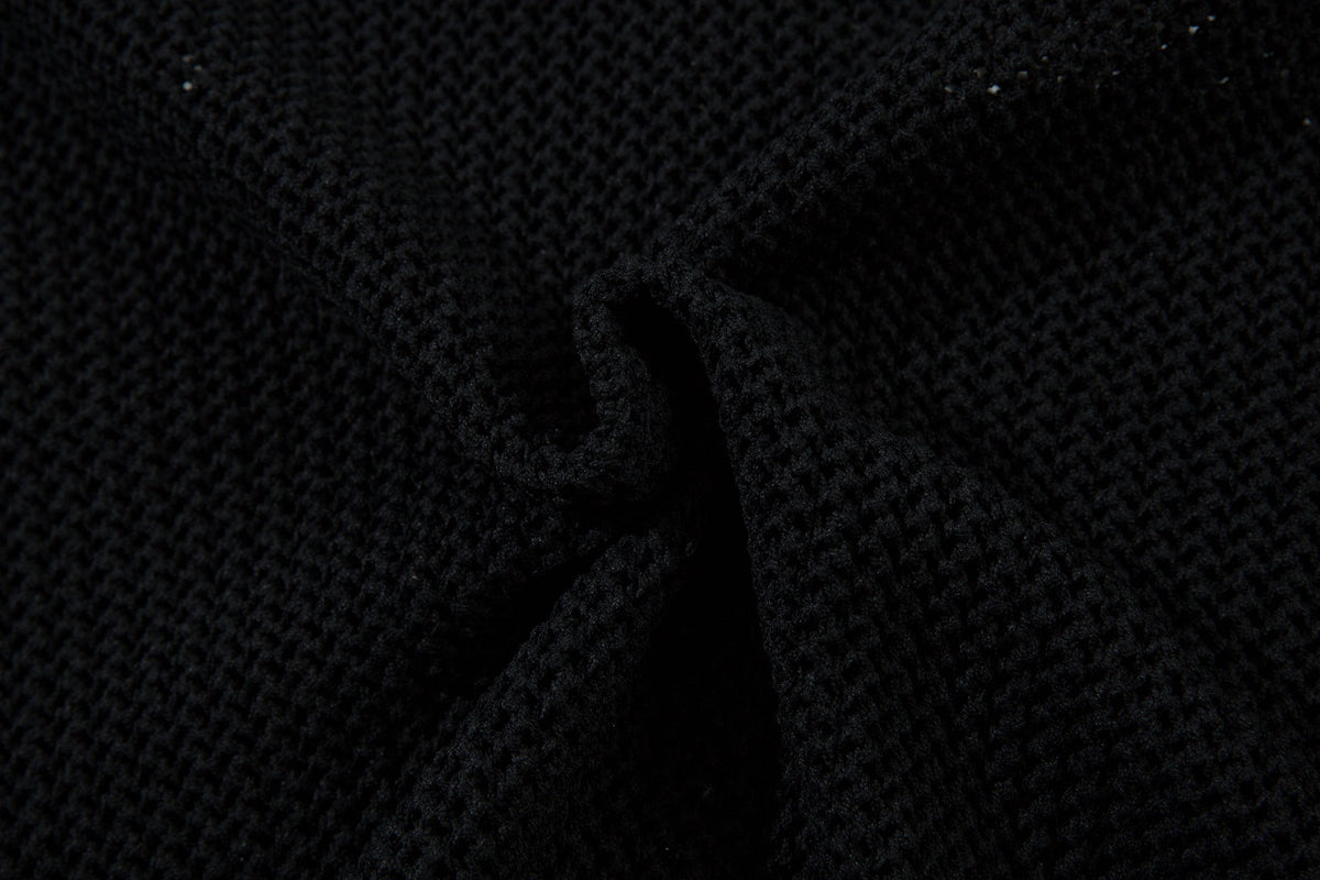 Madxmarx Mesh Knit Track Jacket