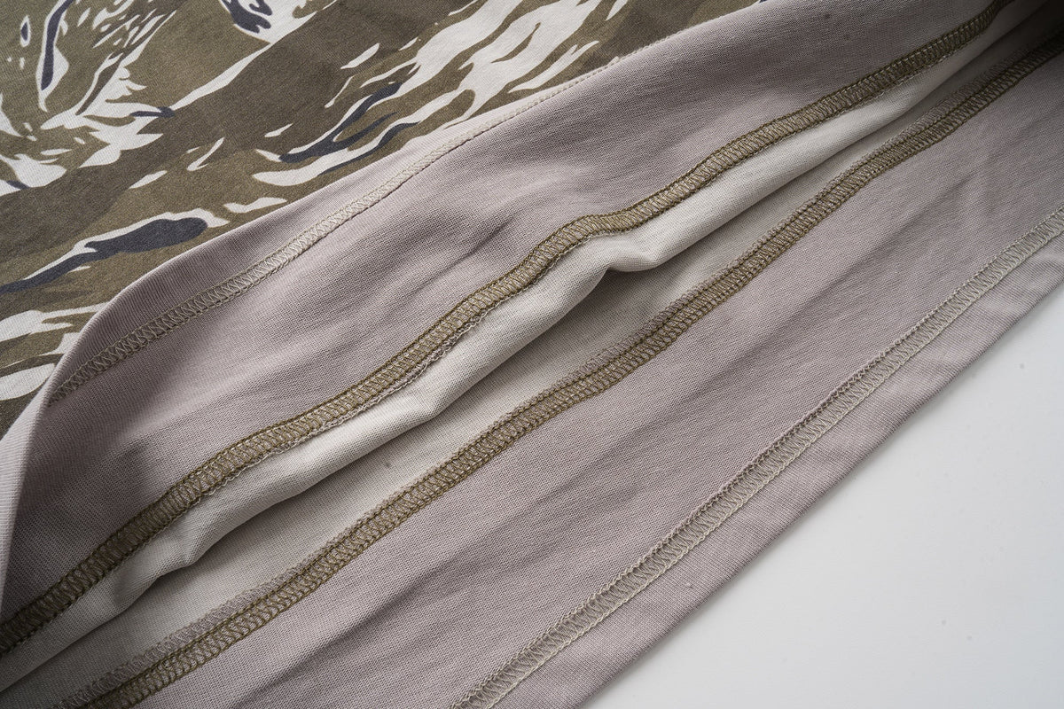 Madxmarx Camo Layered Long Sleeve Tee*