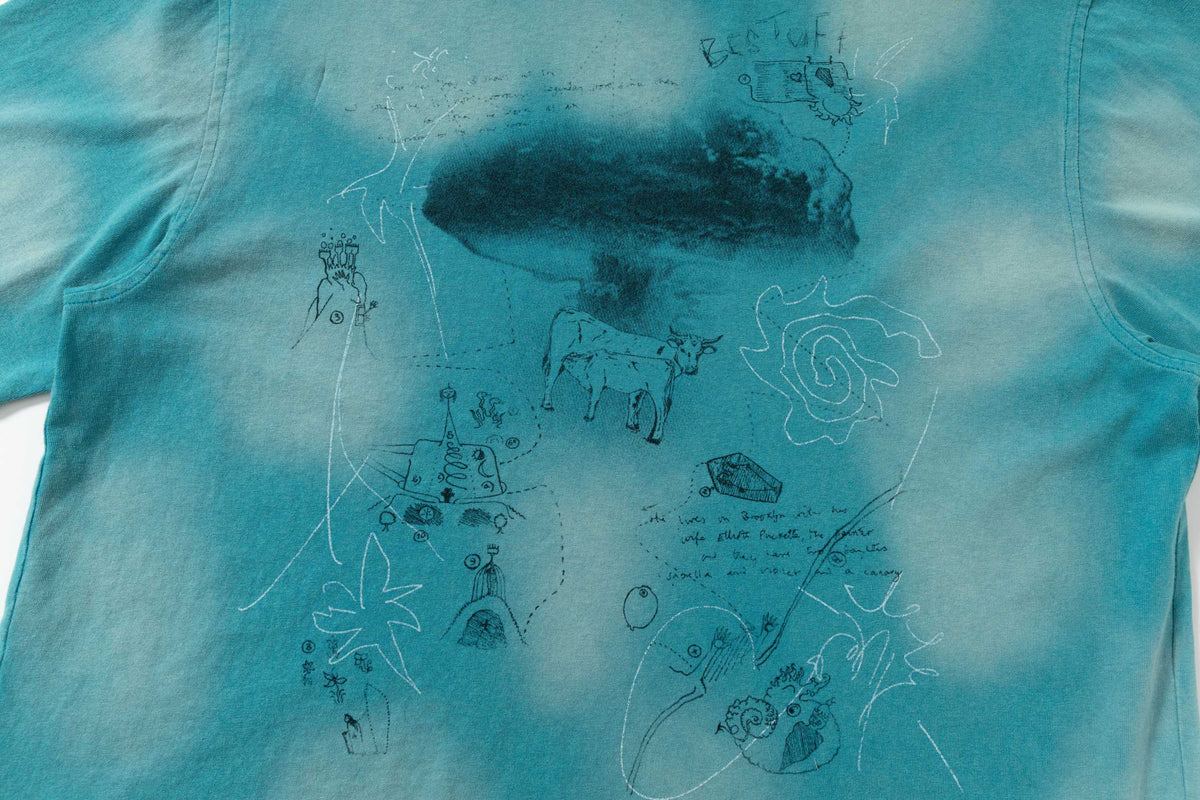 Madxmarx “Abstract Sketch Washed Tee”