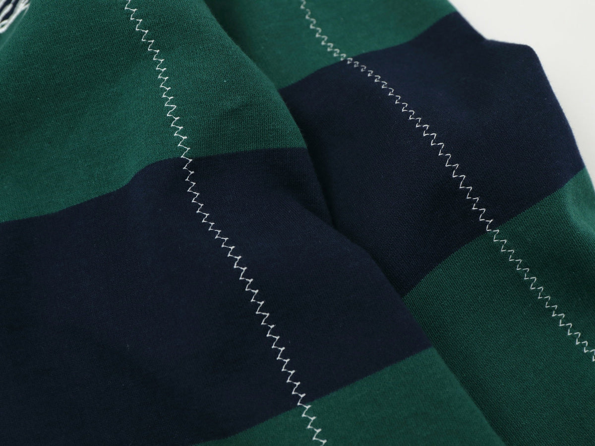 Madxmarx Striped Rugby Polo