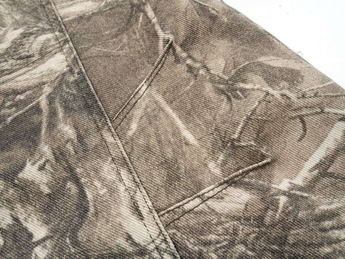 Madxmarx Forest Camo Wide-Leg Pants