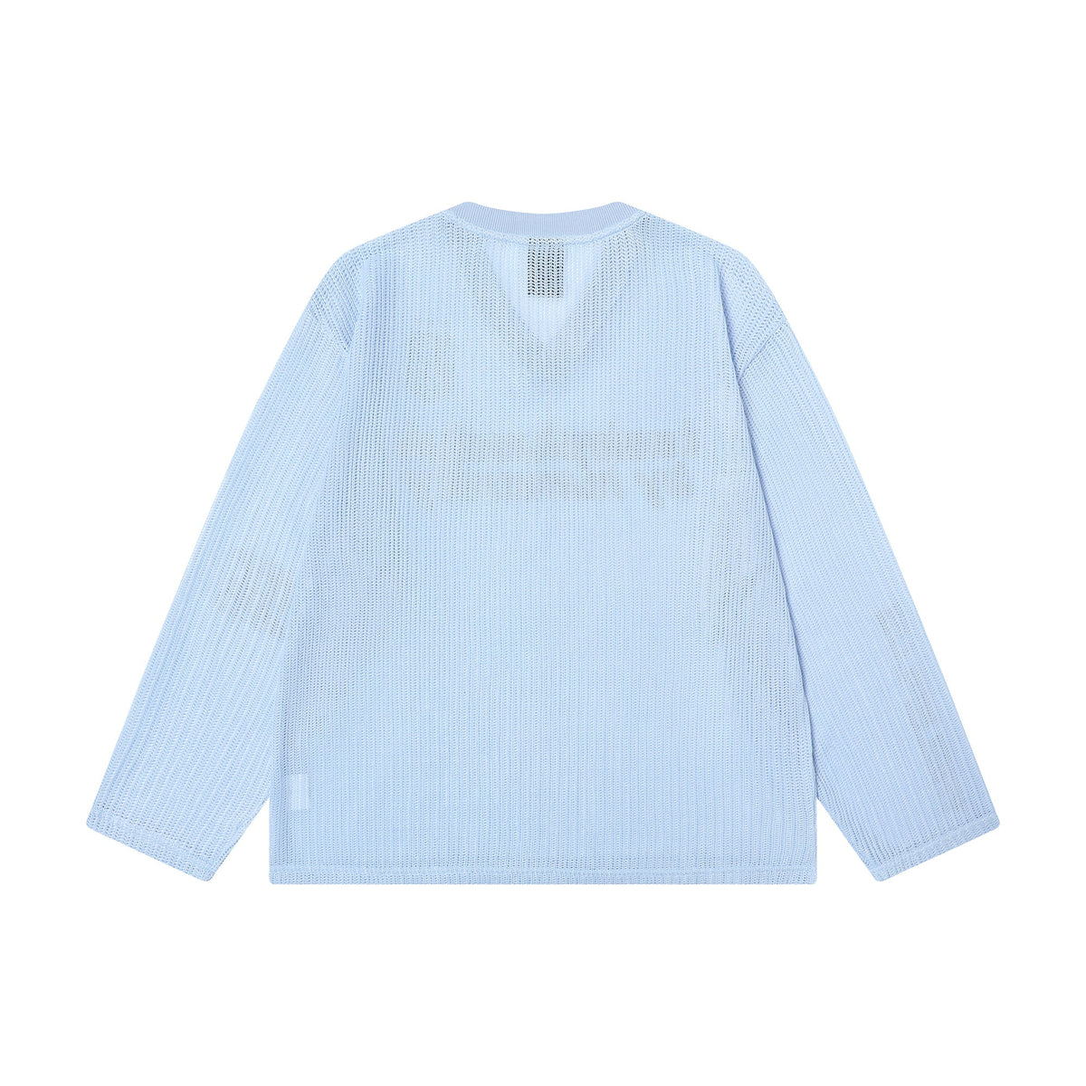 Madxmarx Mesh V-Neck Long Sleeve Tee