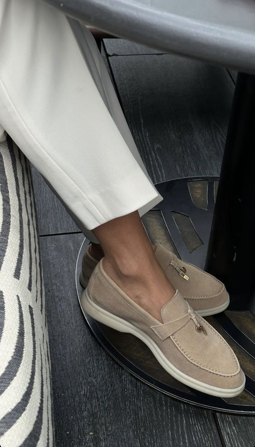 Scarpe casual da donna con suola morbida - 36 / Albicocca