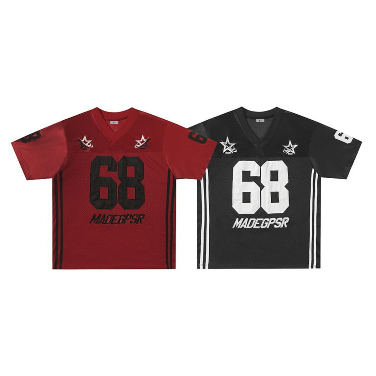 Madxmarx Varsity Star Football Jersey – #68 Edition
