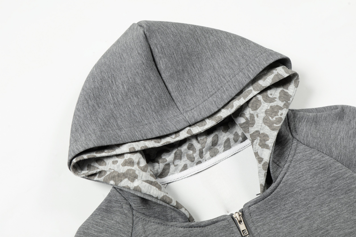 Madxmarx Layered Zip-Up Hoodie