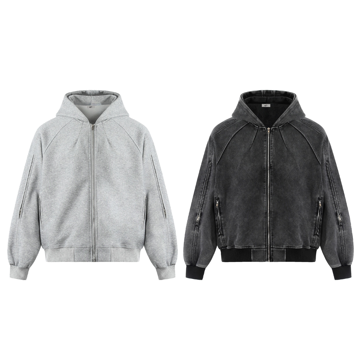 Madxmarx Sculpted Seam Hooded Jacket