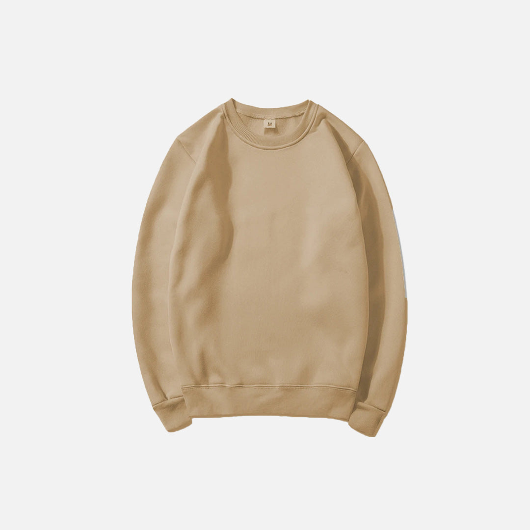 Essential Solid Color Blank Sweatshirt