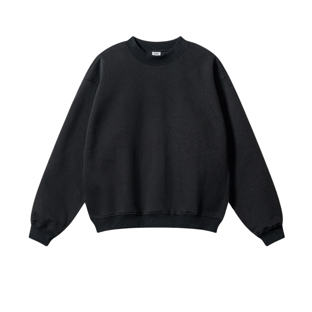 Fleece Lining Oversize Sweatshirt