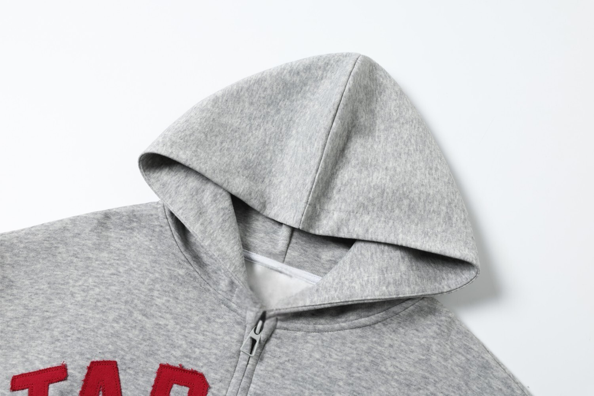 Madxmarx Zip-Up Graphic Hoodie