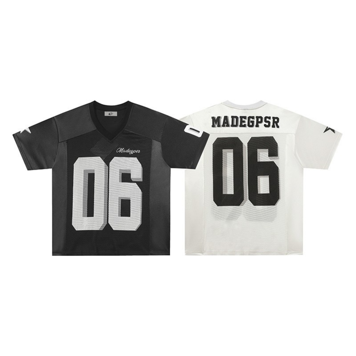 Madxmarx Mesh Panel Football Jersey Tee
