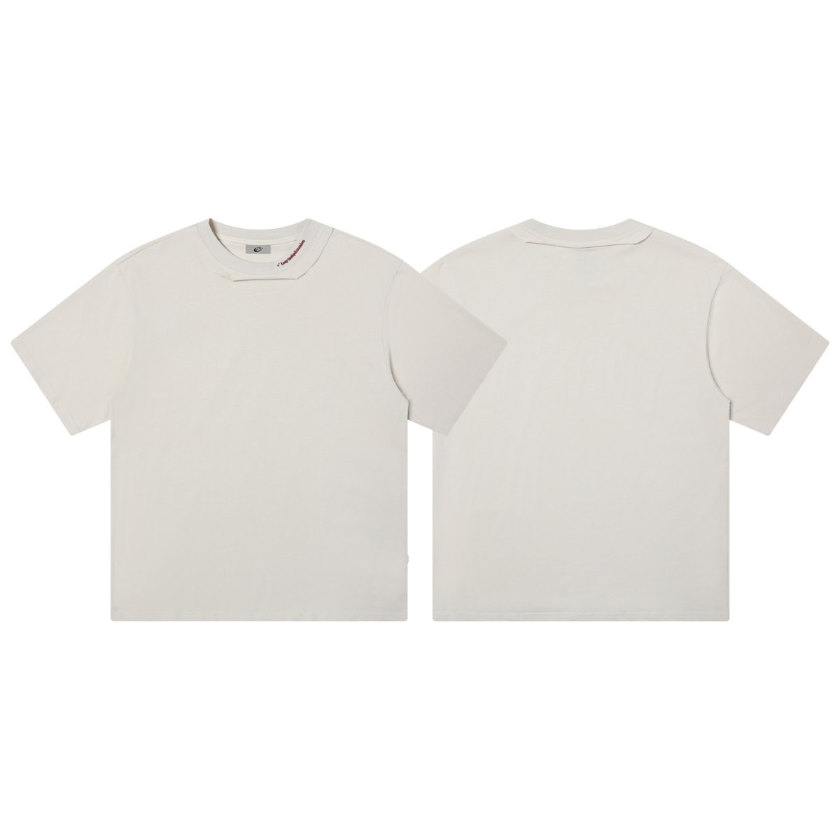 Madxmarx Deconstructed Collar Tee