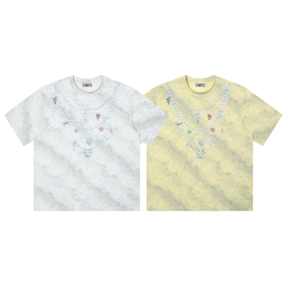 Madxmarx “Charm Necklace” Graphic Tee