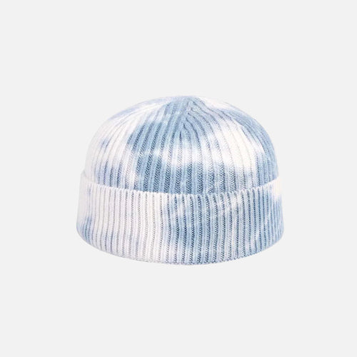 Gewaschene Wintermütze - Blau / Einheitsgröße