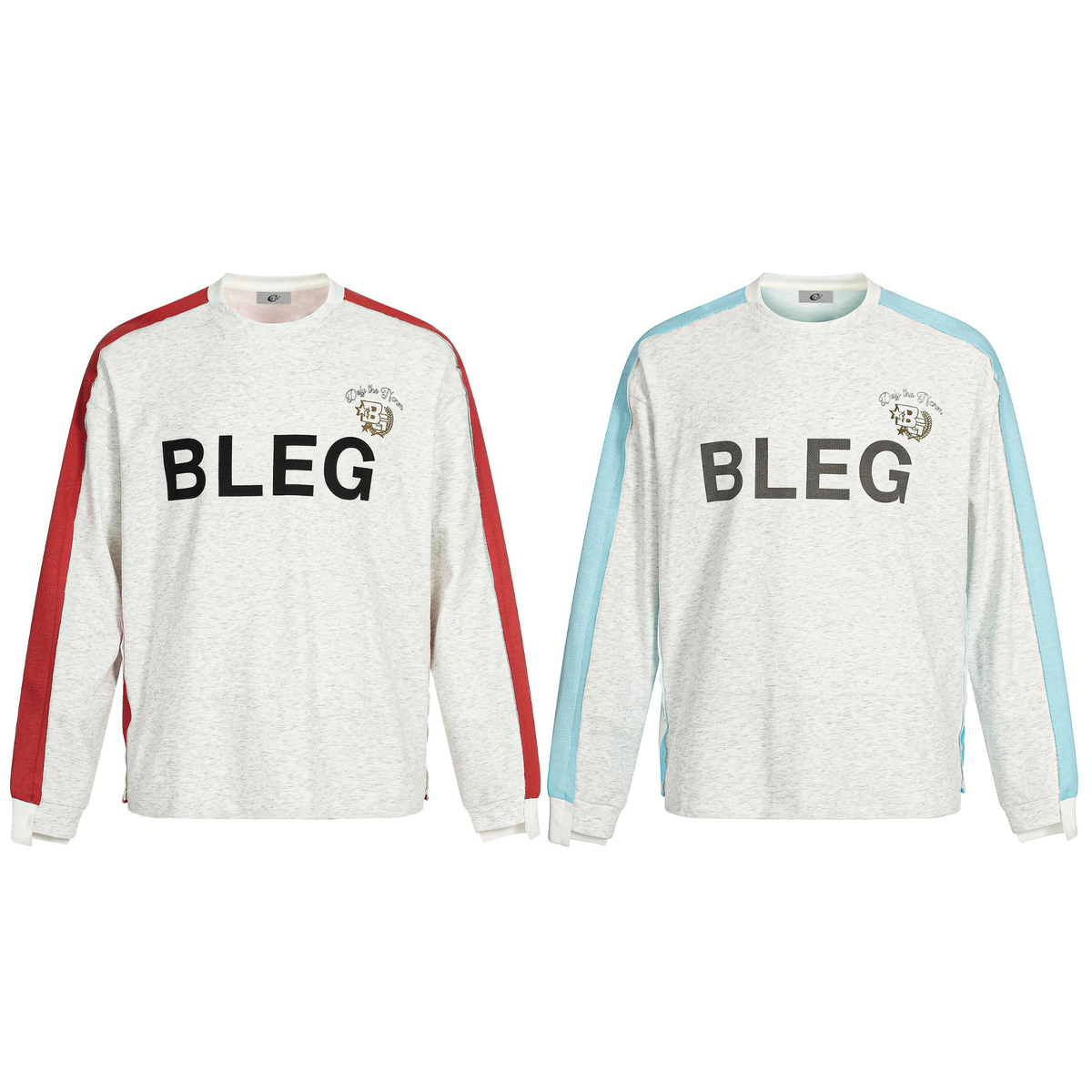 Madxmarx “BLEG” Color-Block Long Sleeve Tee