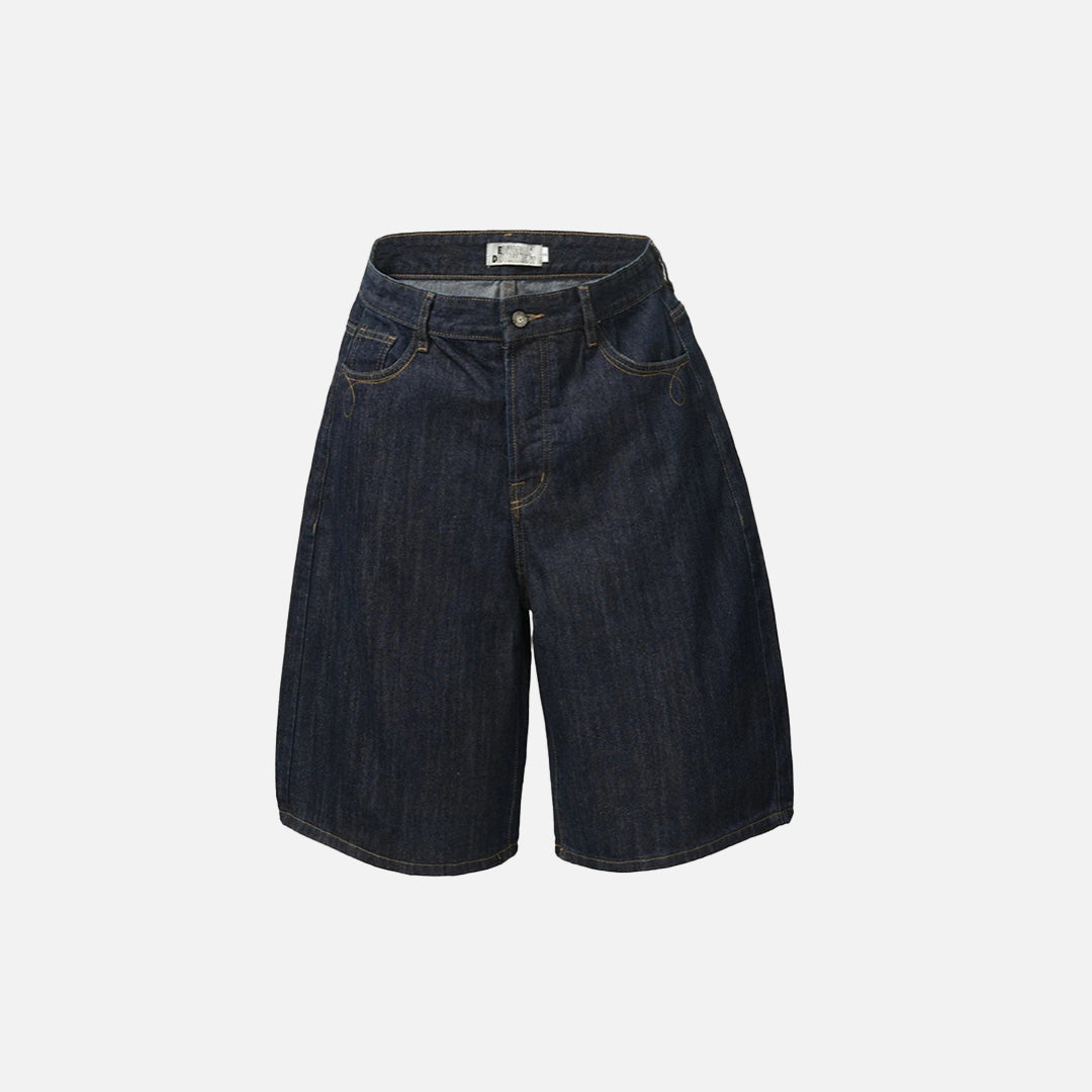 Casual Loose Denim Shorts