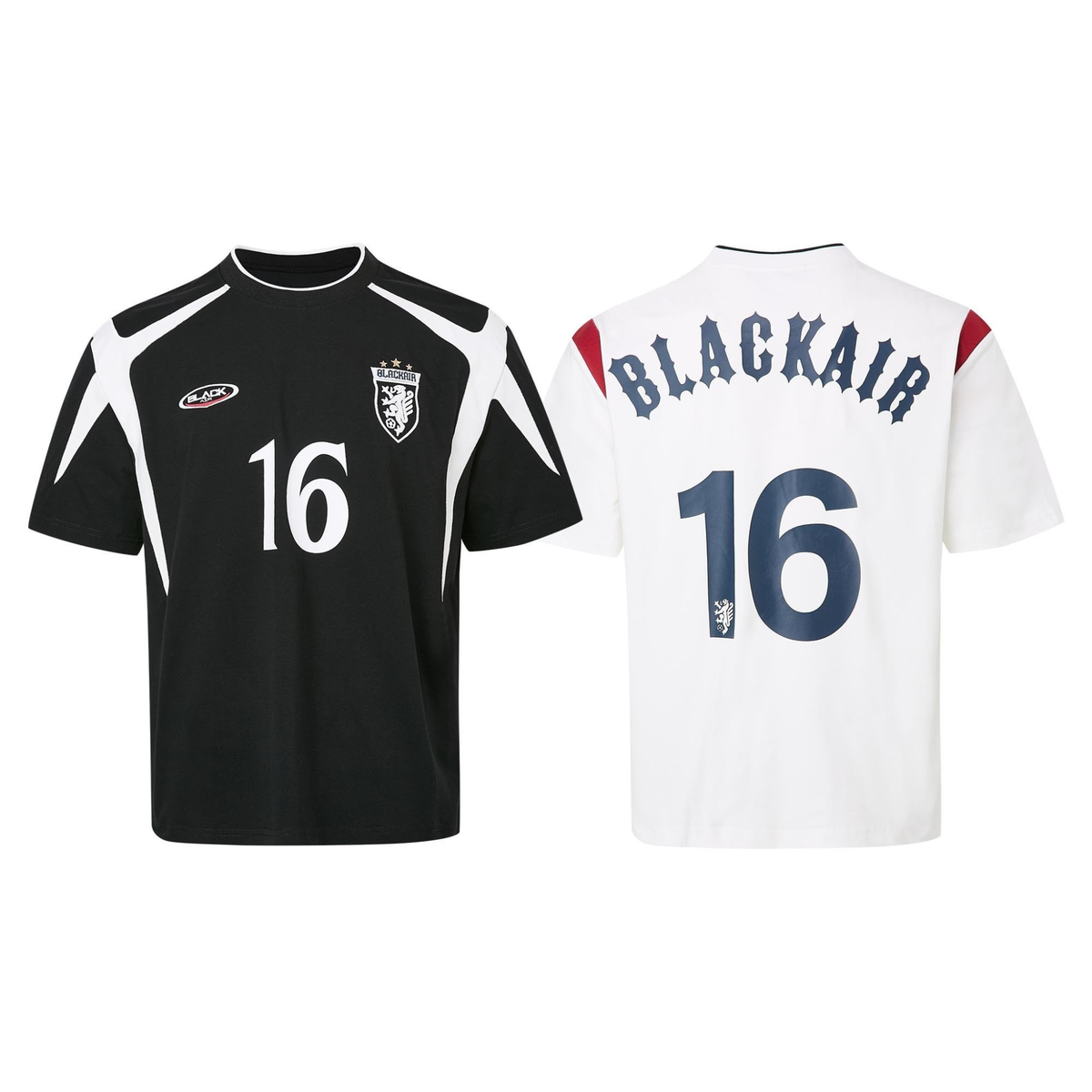 Madxmarx “BLACKAIR 16” Retro Football Tee