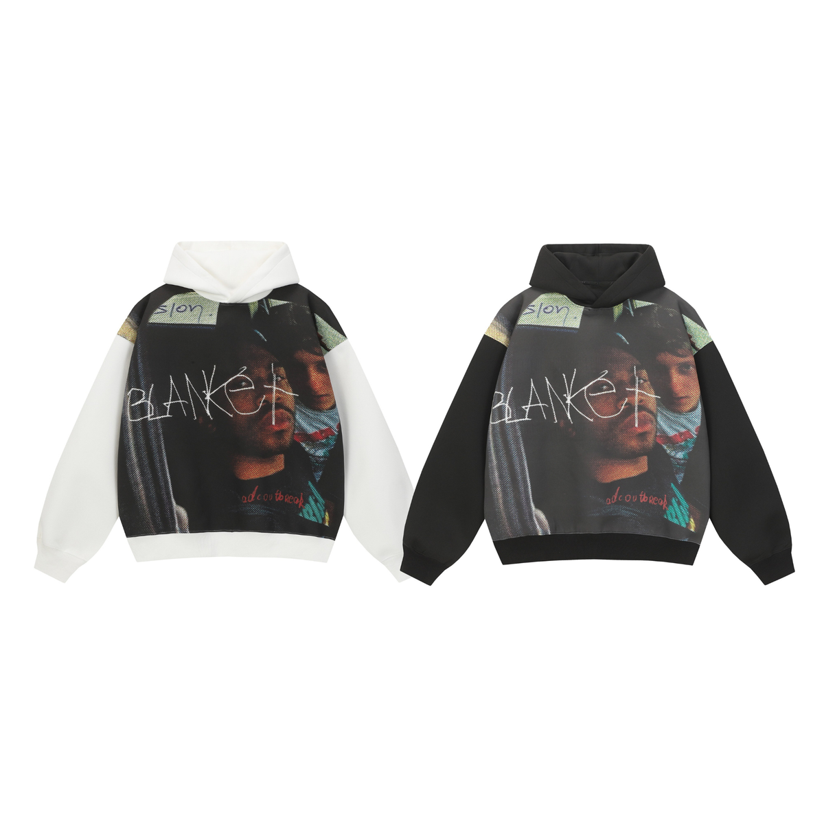 Madxmarx Graphic Panel Hoodie