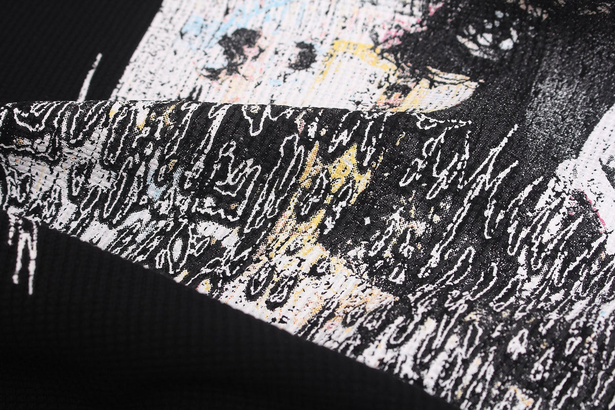 Madxmarx Studded Graphic Long Sleeve