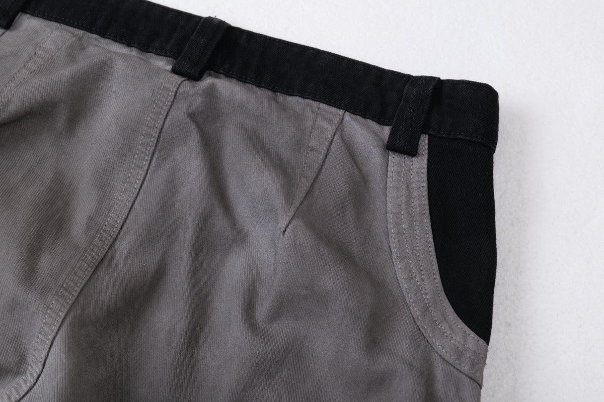 Madxmarx Multi-Panel-Hose mit Kontrastdetails und weitem Bein