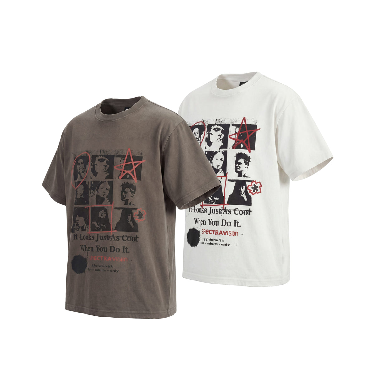 Madxmarx “Vintage Collage Graphic Tee”