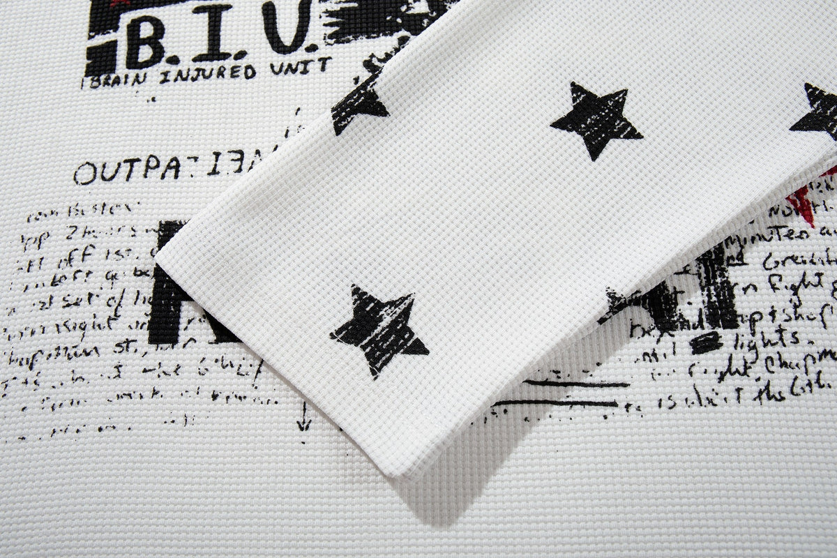 Madxmarx Vintage Punk Graphic Long Sleeve