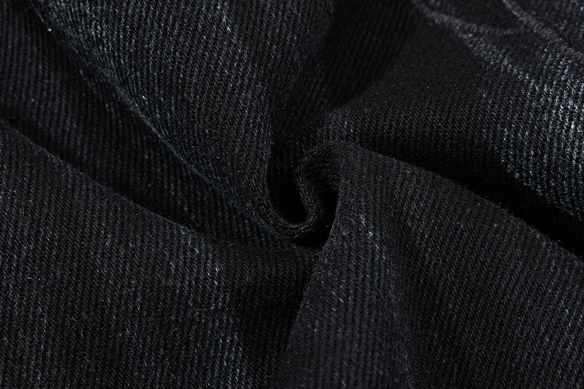Madxmarx Washed Utility Flare Denim Jeans