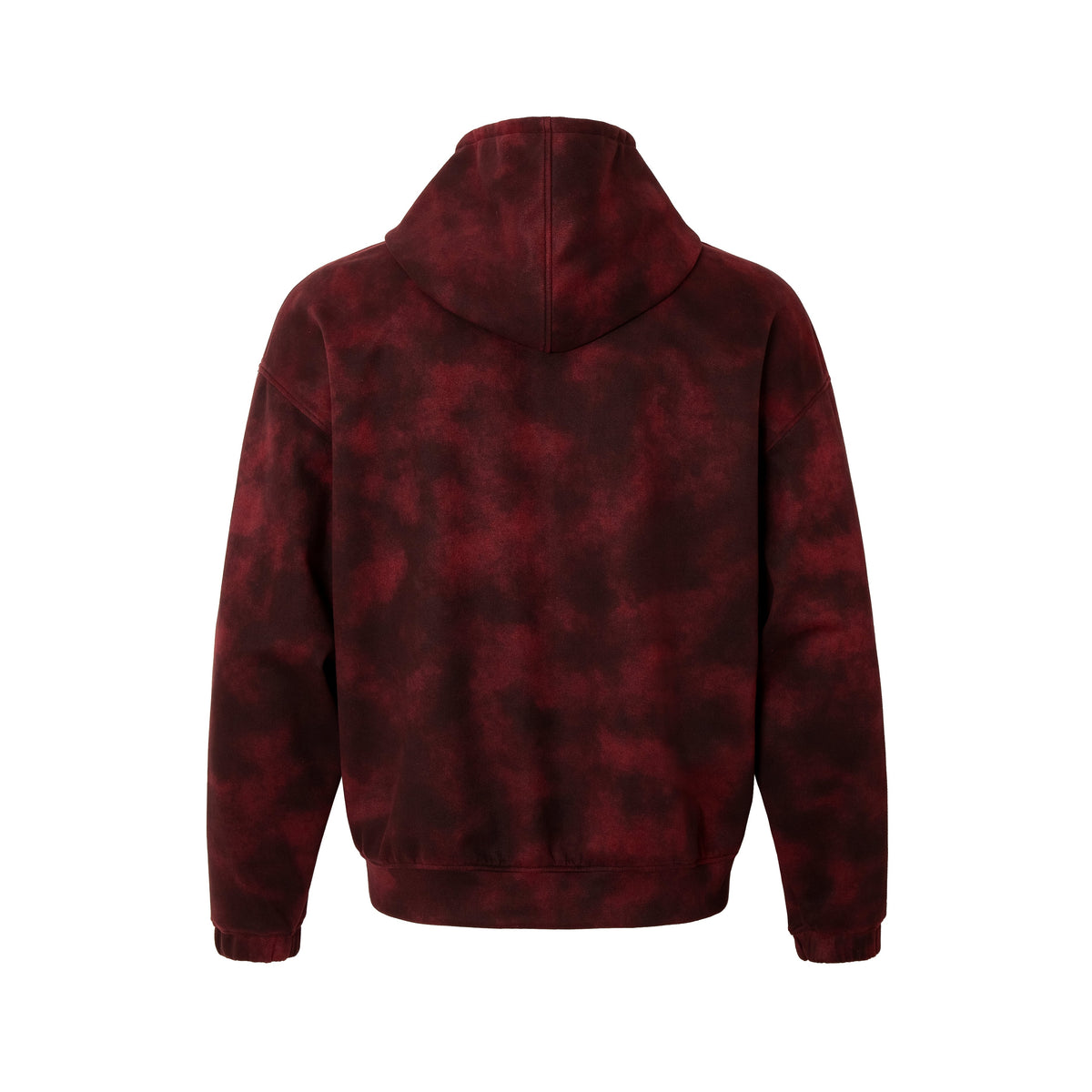 Madxmarx Burnout Effect Zip Hoodie
