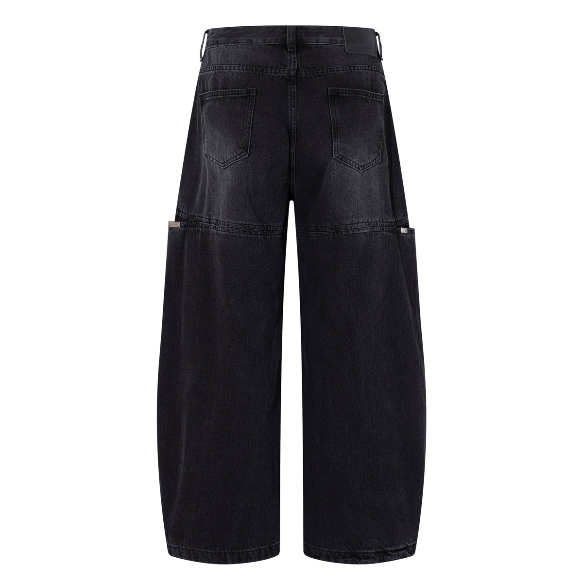 Madxmarx Utility-Jeans mit weitem Bein und geteiltem Design