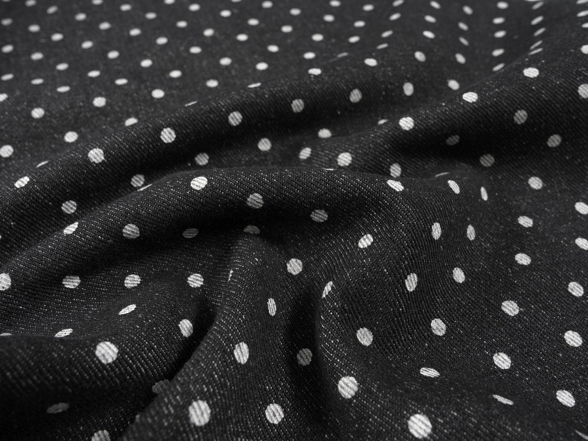 Madxmarx SP2 Polka-Dot Denim Pants