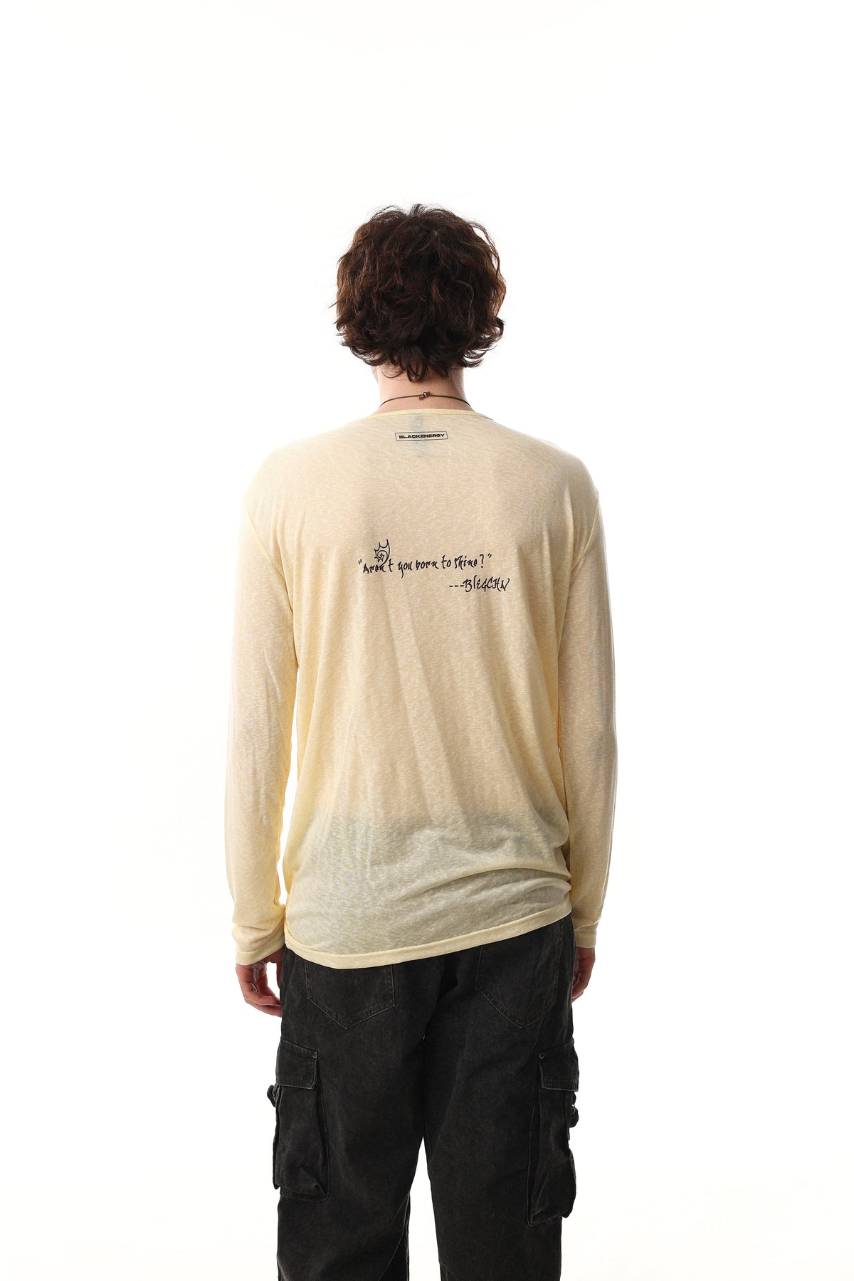 Madxmarx Graphic Long Sleeve Henley Tee