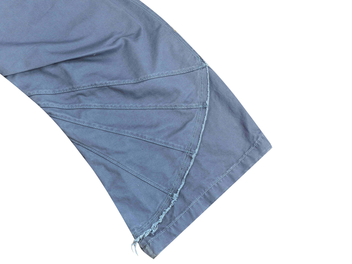 Madxmarx Layered Panel Wide-Leg Pants