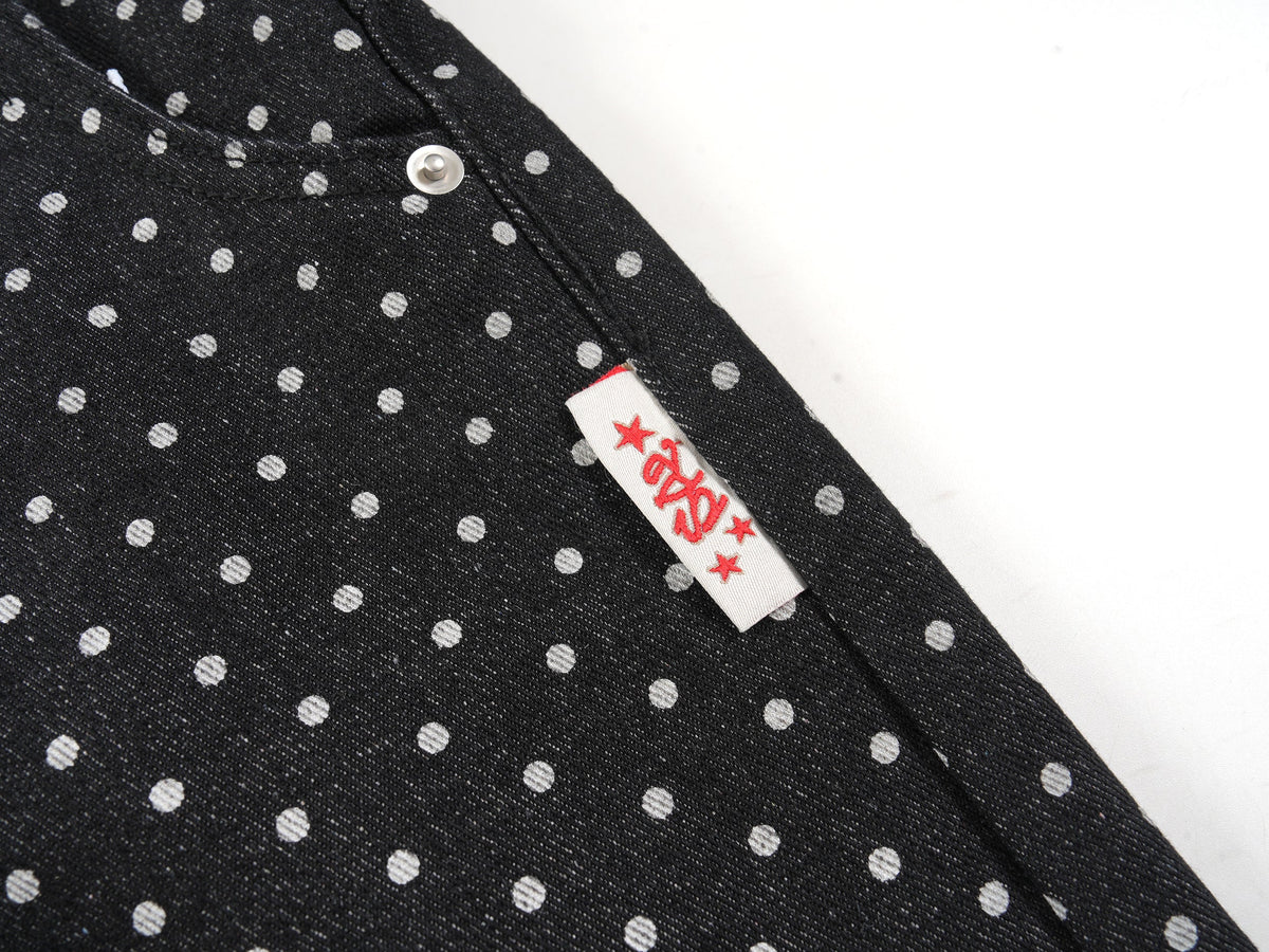 Madxmarx SP2 Polka-Dot Denim Pants