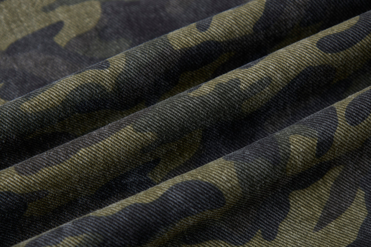 Madxmarx Double Waist Camo Barrel Pants