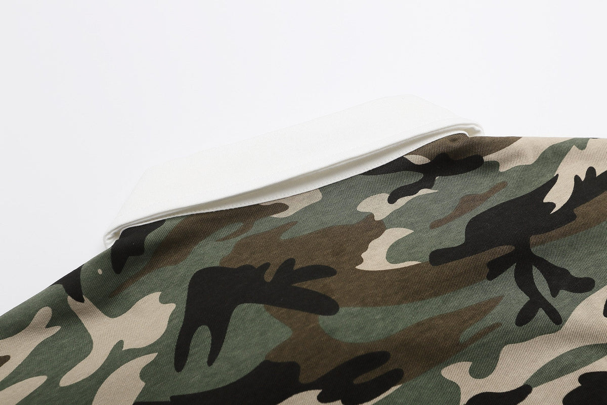 Madxmarx Camo Heritage Polo Shirt