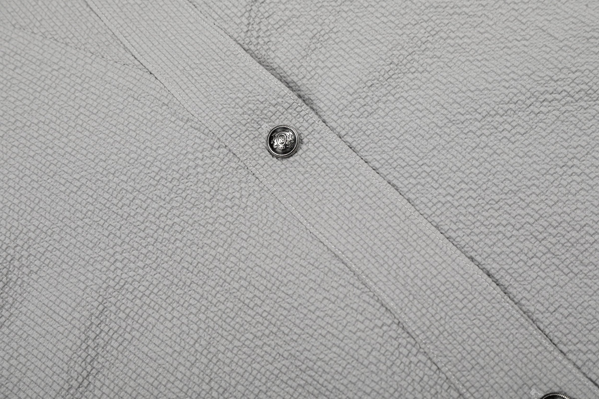 Madxmarx “Asymmetrical Stand-Collar Shirt”