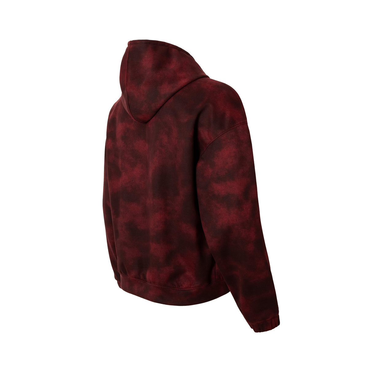 Madxmarx Burnout Effect Zip Hoodie