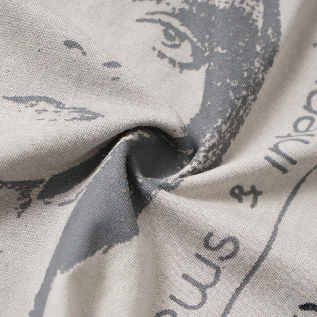 Madxmarx Distressed Graphic Long Sleeve Tee