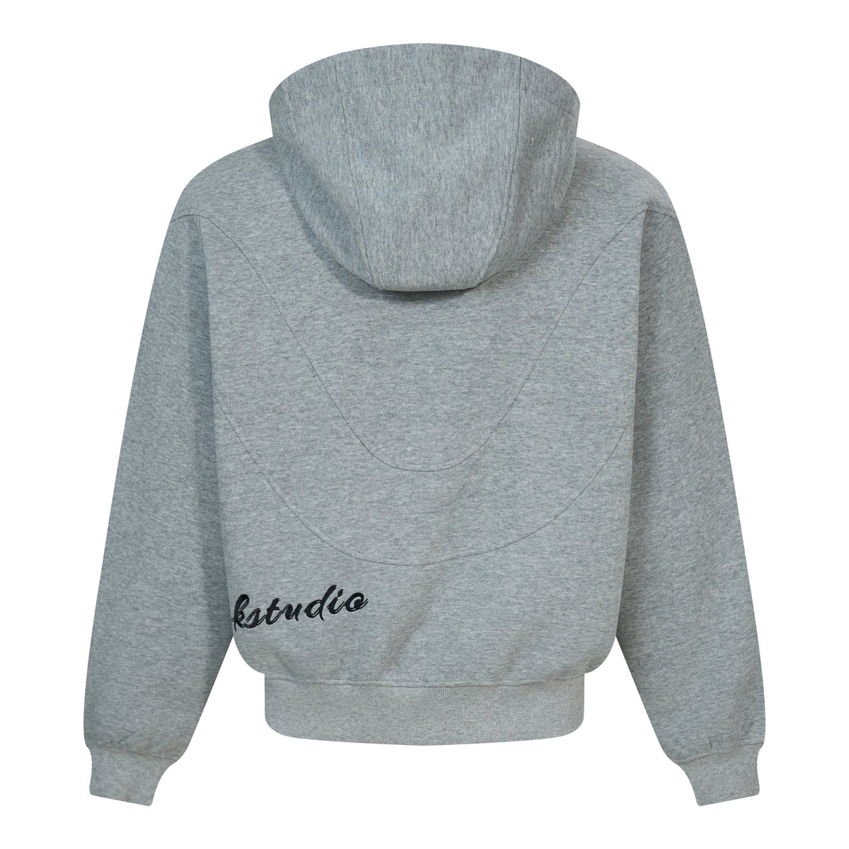 Madxmarx Curved Panel Full-Zip Hoodie