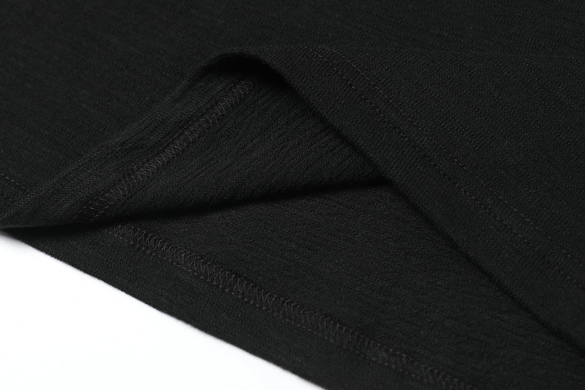 Madxmarx Vertical Shadow Graphic Long Sleeve Tee