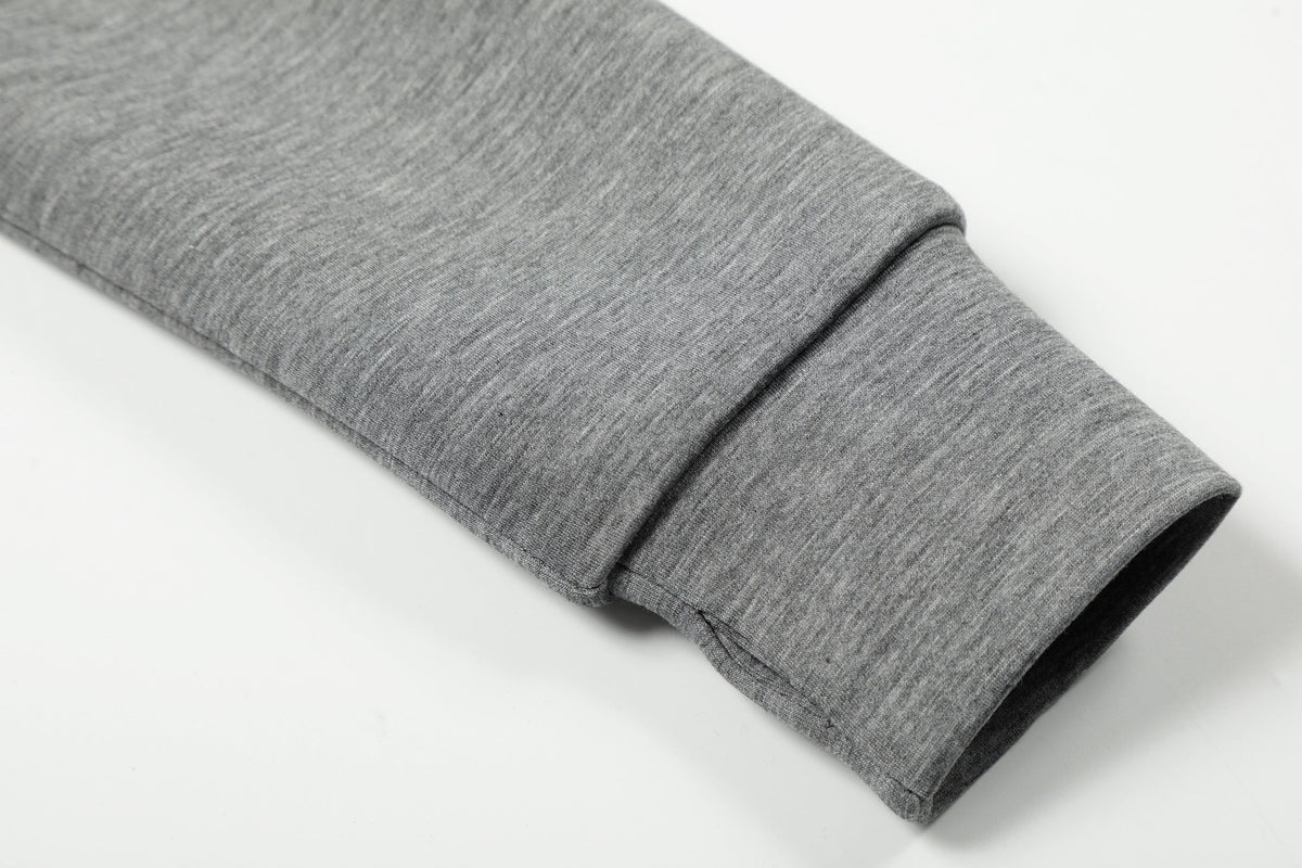 Madxmarx Layered Zip-Up Hoodie