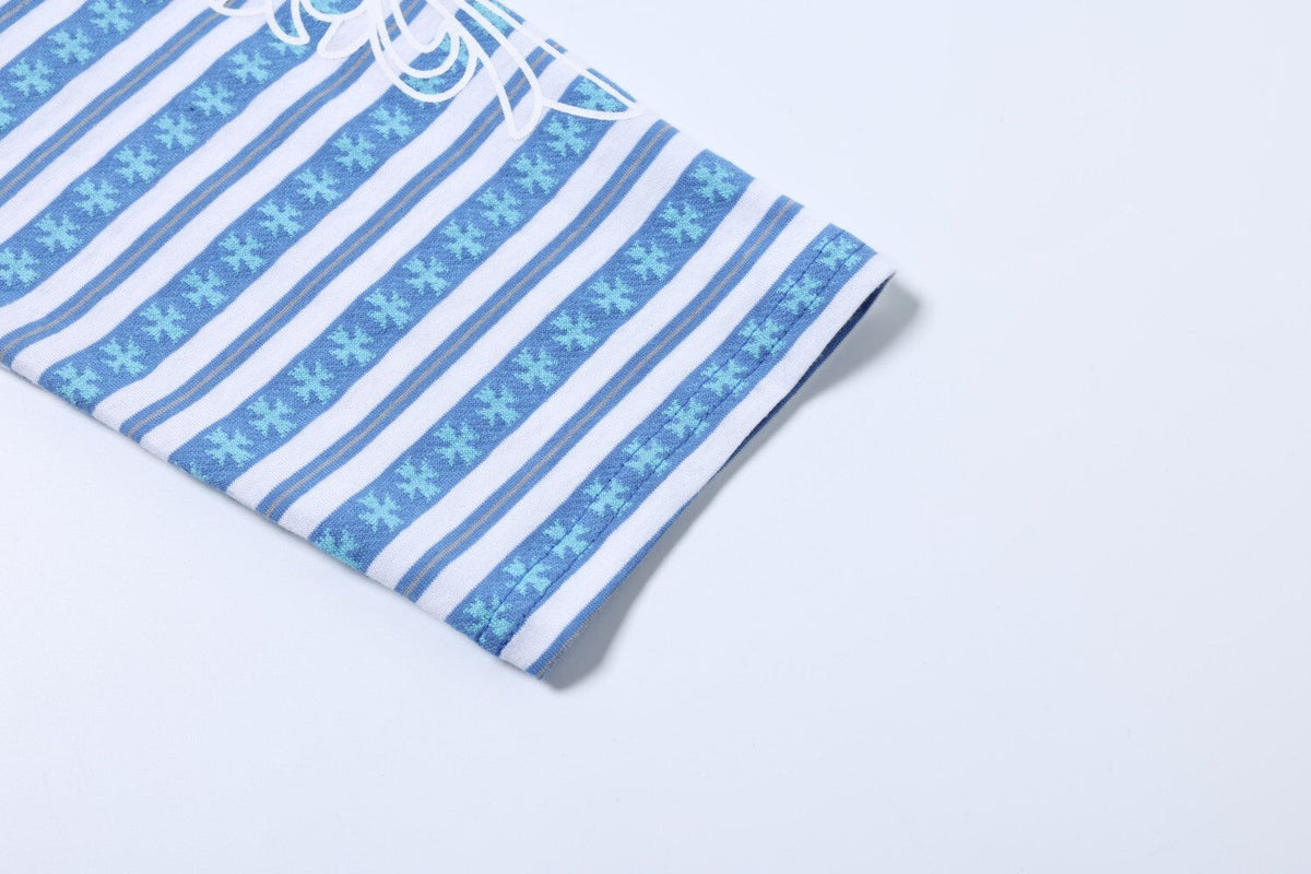 Madxmarx Heritage Stripe Long Sleeve Polo