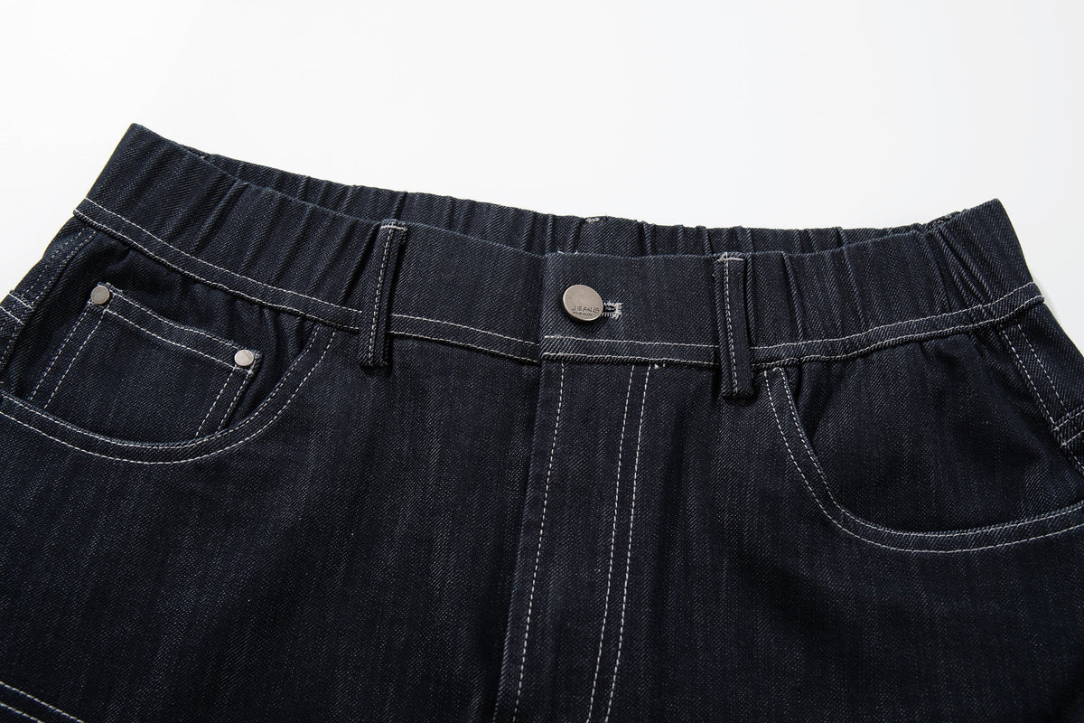 Madxmarx Hybrid-Panel-Hose mit weitem Bein